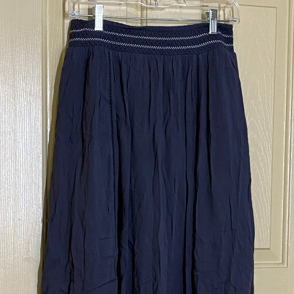 Bobeau small grey maxi skirt